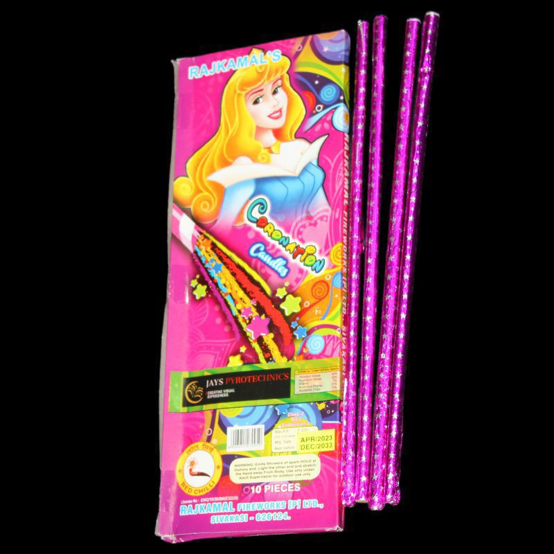 CORONATION CANDLE FIREWORK – PER PACK