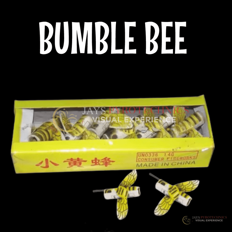BUMBLE BEE SPINNER FIREWORK - PER PACK