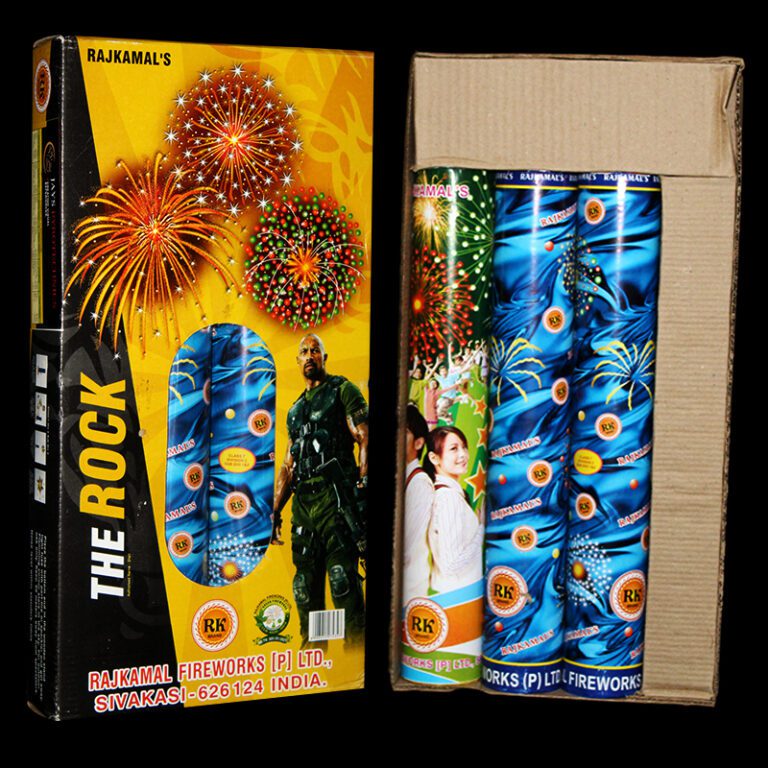 THE ROCK FIREWORKS SHELL - CAPTIVATING PACK