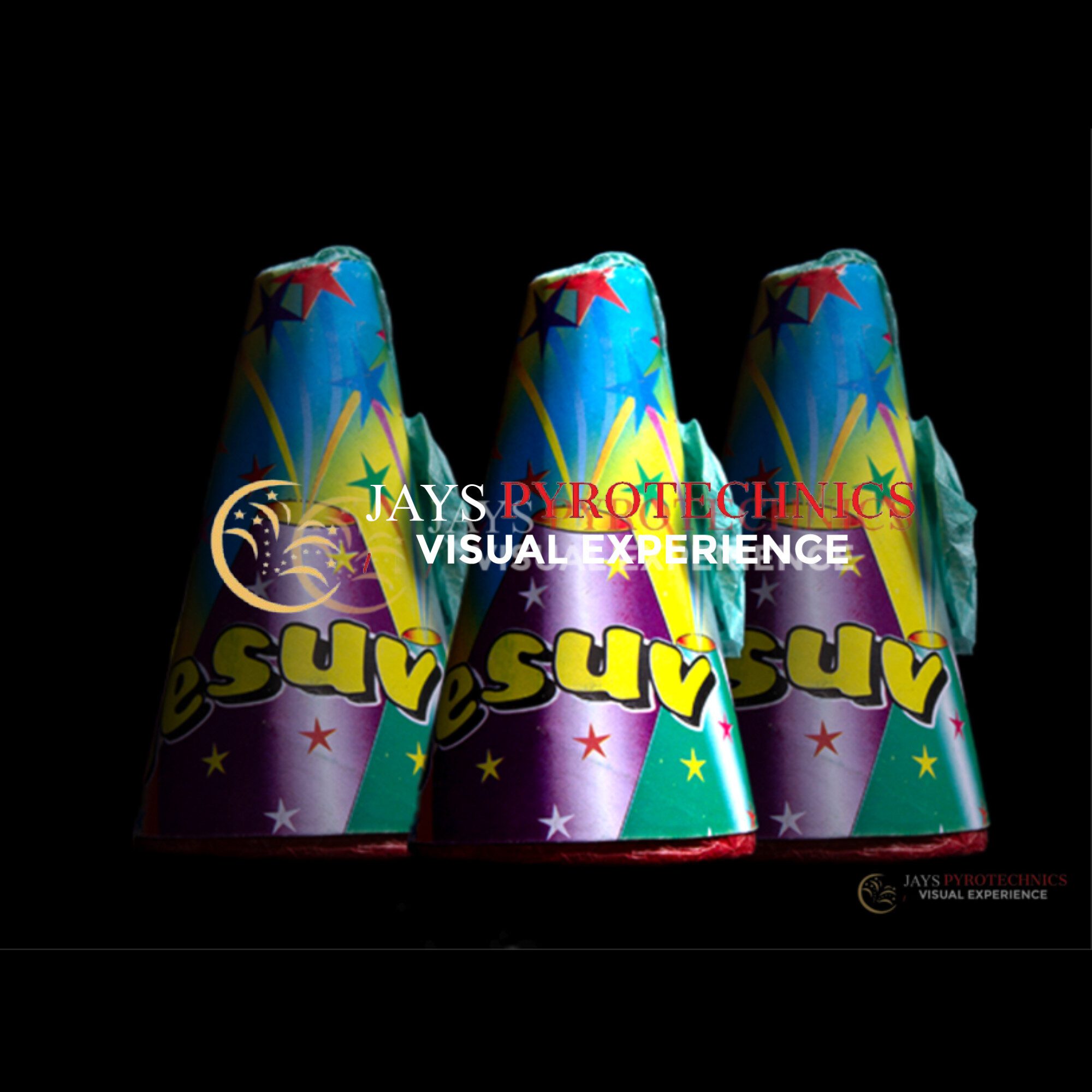 3 KONIK SMOKELESS CONIC FOUNTAIN - PER PIECE