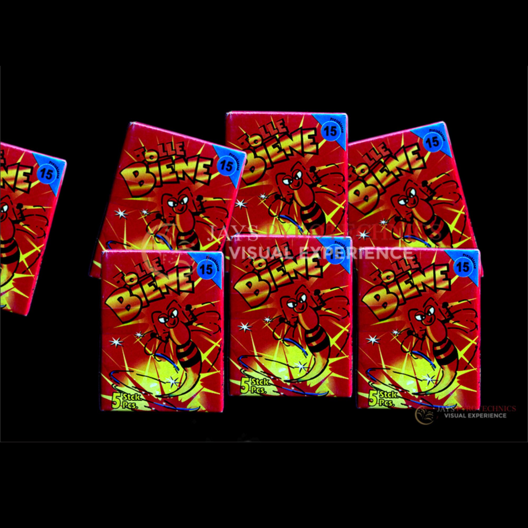 TOLLE BIENE SPINNER FIREWORK (JUMPING CAT) – PER PACK