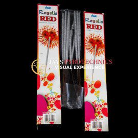 REGALIA RED PREMIUM SPARKLERS (15CM RED)- PER PACK