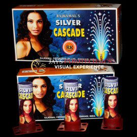 SILVER CASCADE FOUNTAIN FIREWORK SHELL - PER PIECE