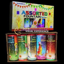 ASSORTED FOUNTAINS FIREWORKS – PER PIECE