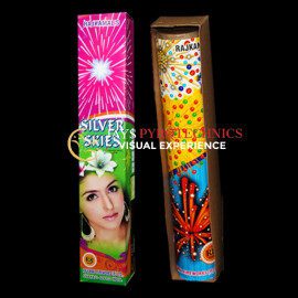 SILVER SKIES INDIAN FIREWORK SHELL - PER PIECE