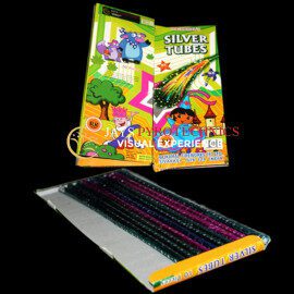 SILVER TUBES FIREWORKS- PER PACK