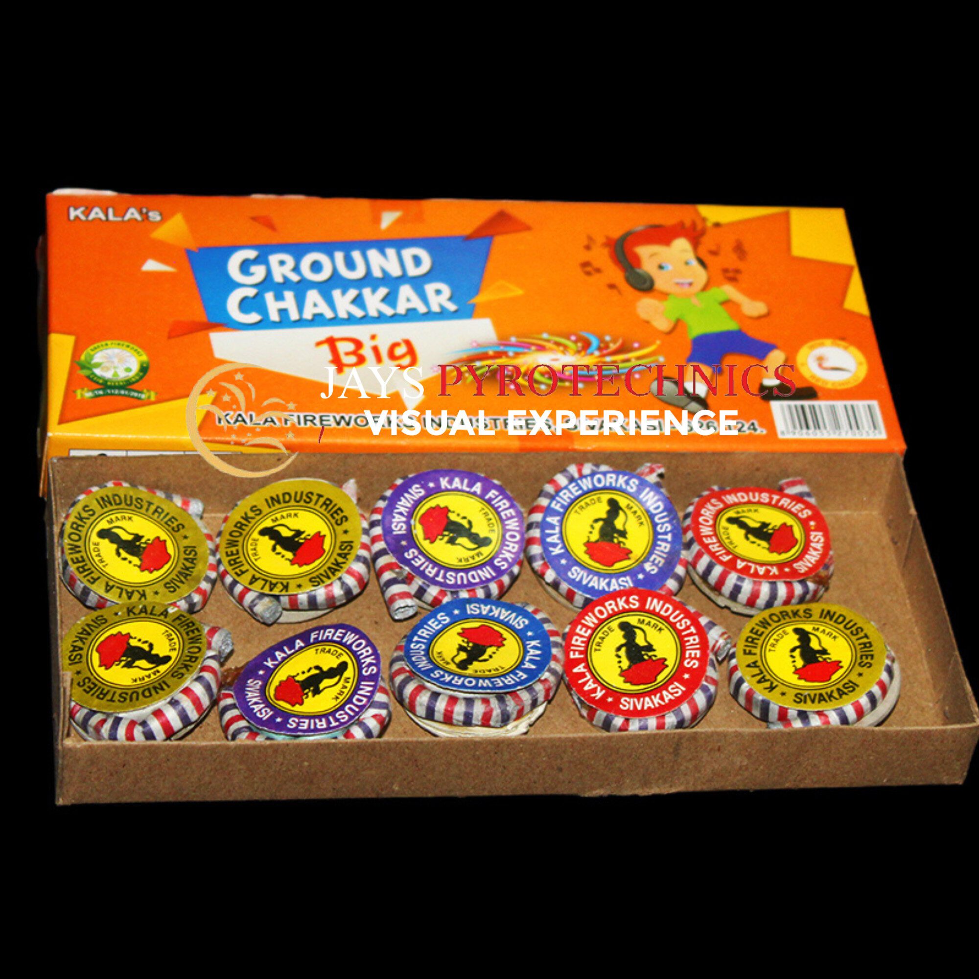 GROUND CHAKKAR BIG SPINNER FIREWORK - PER PIECE