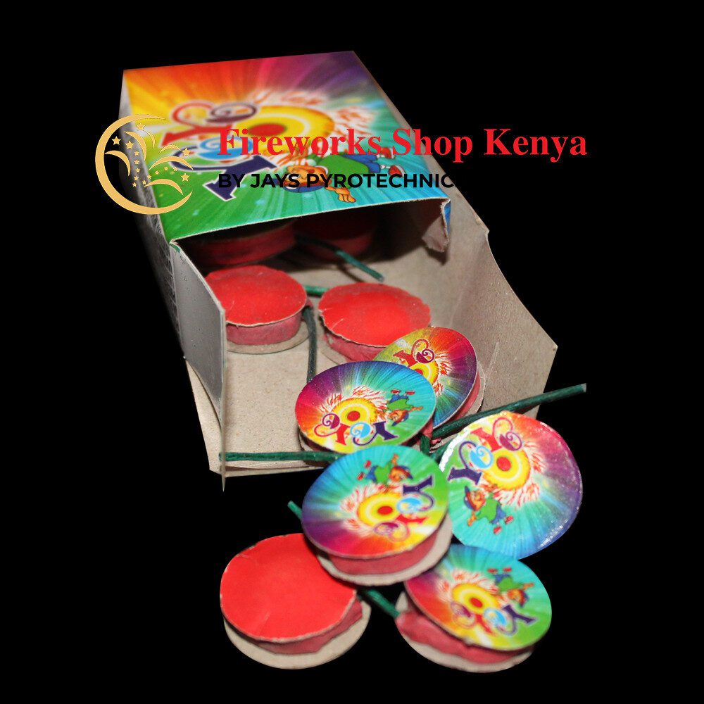 COLORFUL CHERRYS SMALL SPINNER FIREWORK (CHRYLS YOYO) – PER PACK