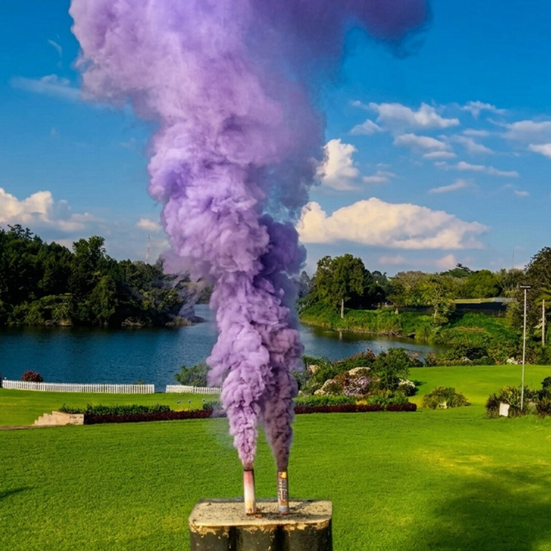 PURPLE COLOUR SMOKE BOMB – PER PIECE