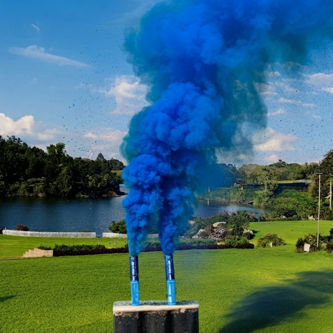 LARGE BLUE COLOUR SMOKE BOMBS – PER PIECE