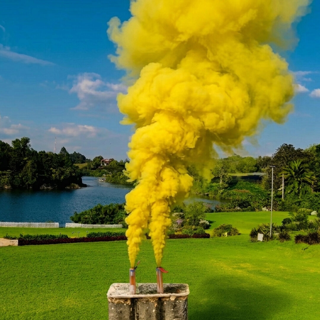 LARGE YELLOW COLOUR SMOKE BOMBS in Kenya – PER PIECE